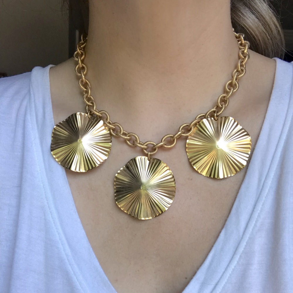 Mollybeads Gold Disc Necklace